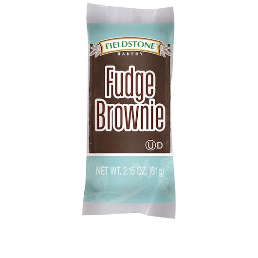 Fieldstone Bakery Fudge Brownie 1 Each - 108 Per Case.