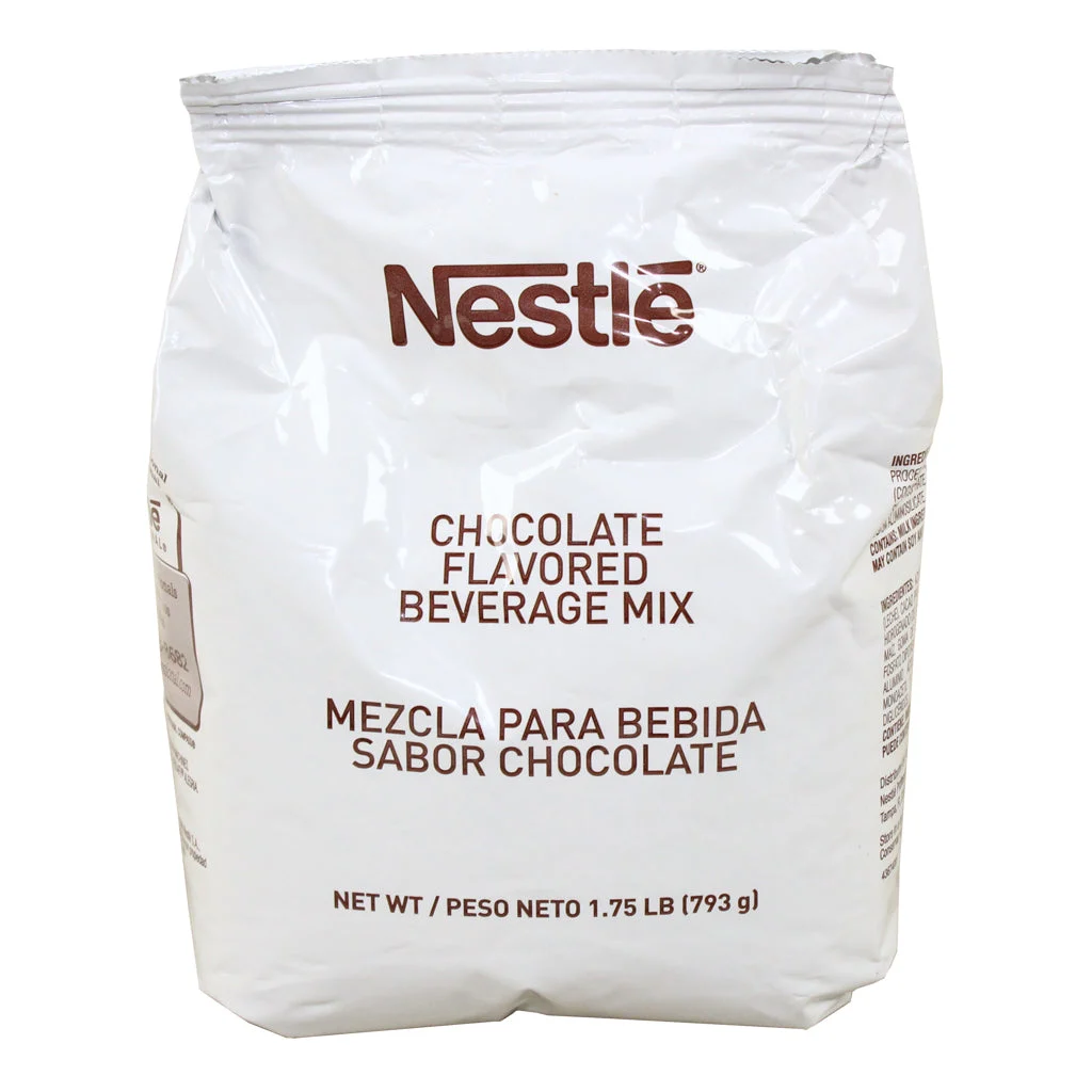Nescafe Alegria Chocolate Beverage Mix 1.75 Pound Each - 6 Per Case.