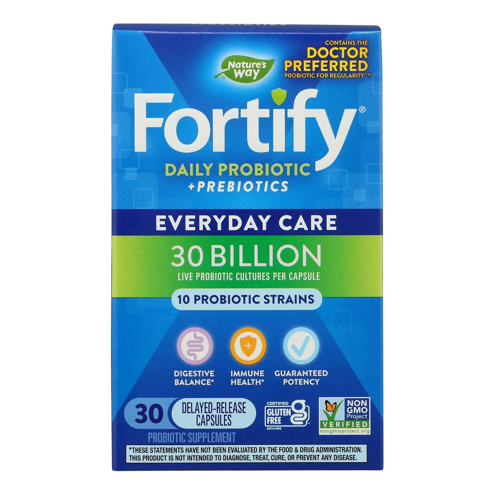 Nature's Way 30 Billion Probiotic Supplement - 1 Each - 30 VCAP