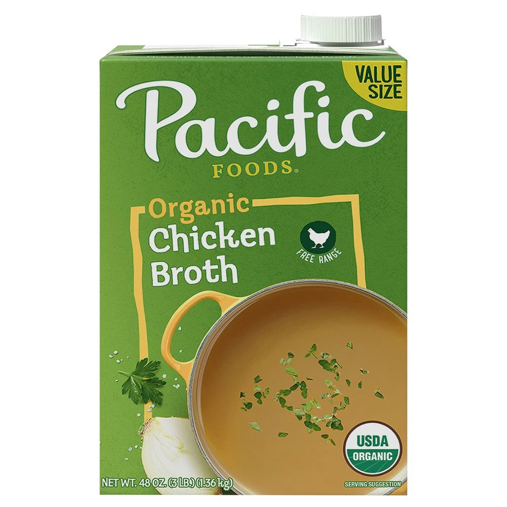 Pacific Foods - Broth Organic Chicken Frrange - Case of 8-48 FZ