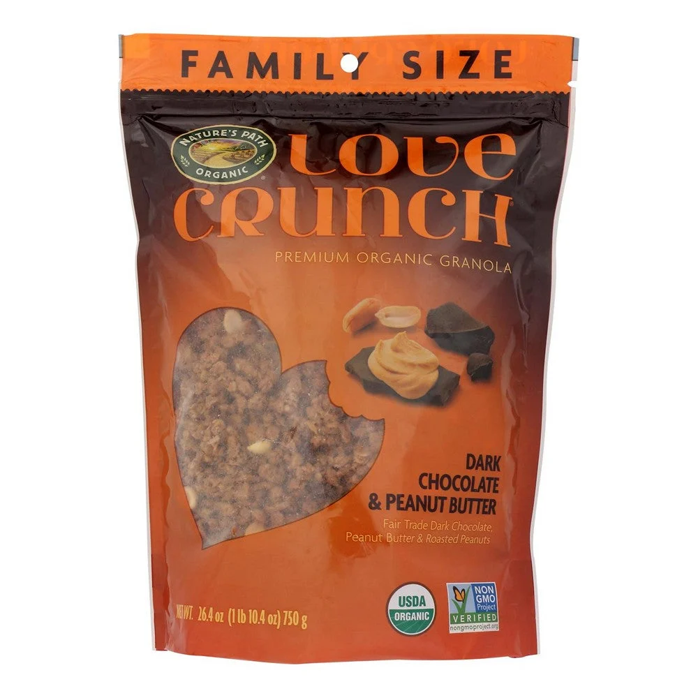 Nature's Path - Granola Dark Chocolate Peanut Butter - Case of 6-26.4 OZ