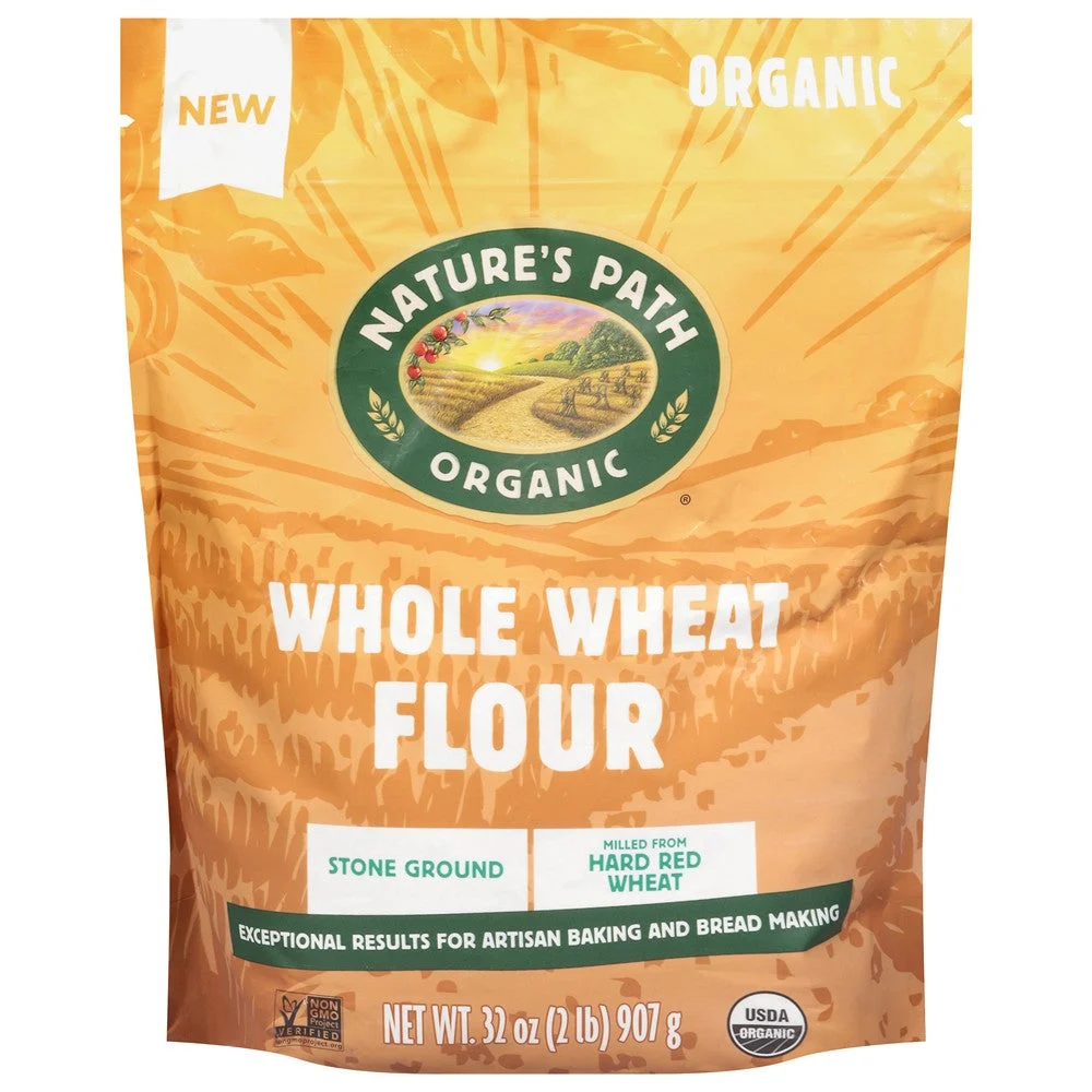 Nature's Path - Flour Organic Whole Wheat - Case of 4-32 OZ