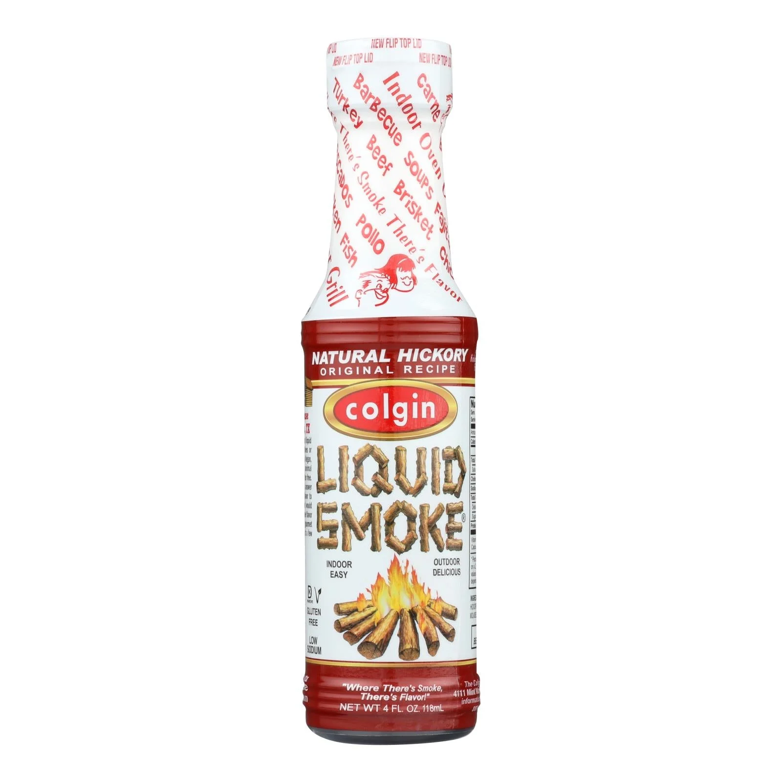 Colgin - Liquid Smoke Hickory - Case of 6-4 Fluid Ounce