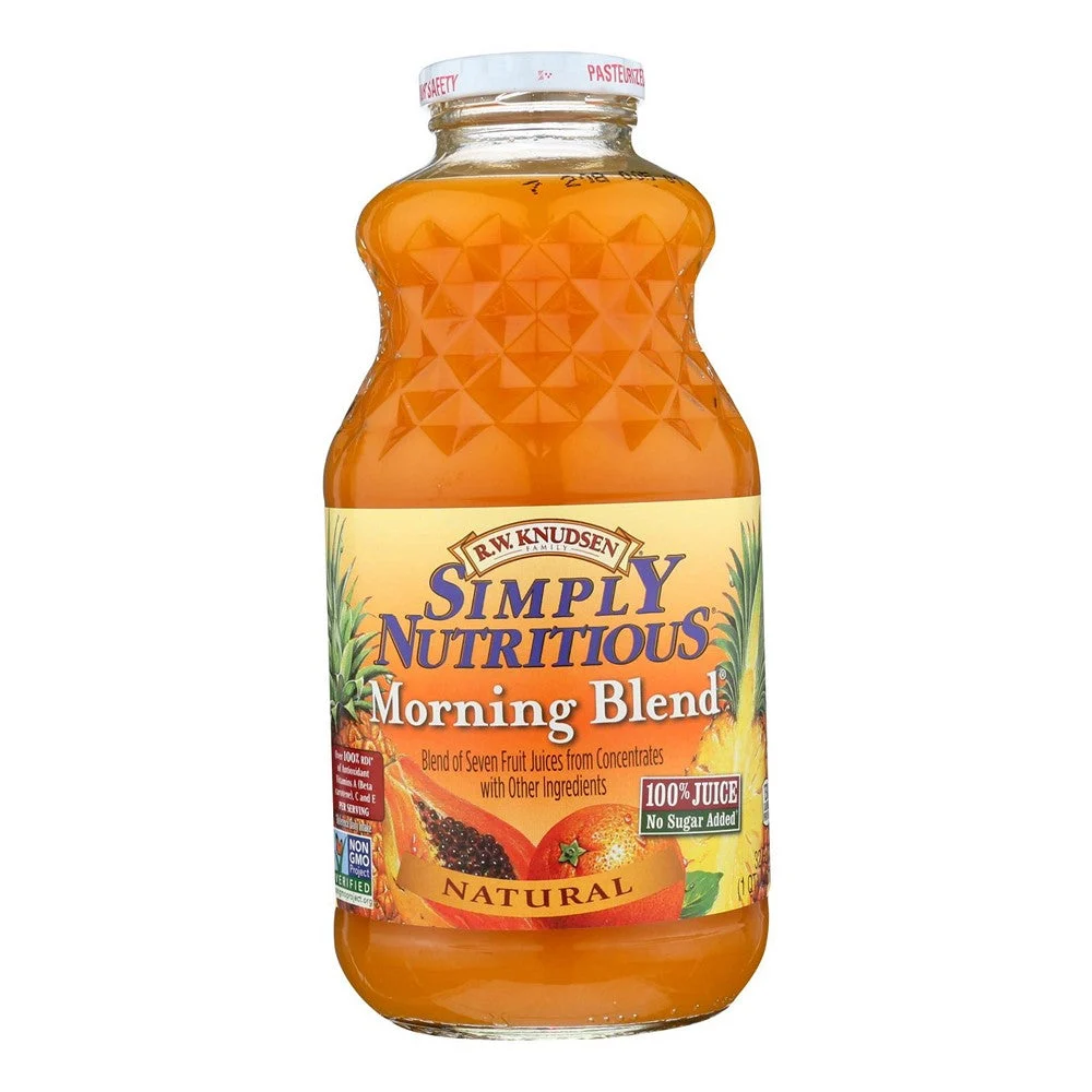 Knudsen Simply Nutritious, Morning Blend Juice - Case of 6 - 32 FZ