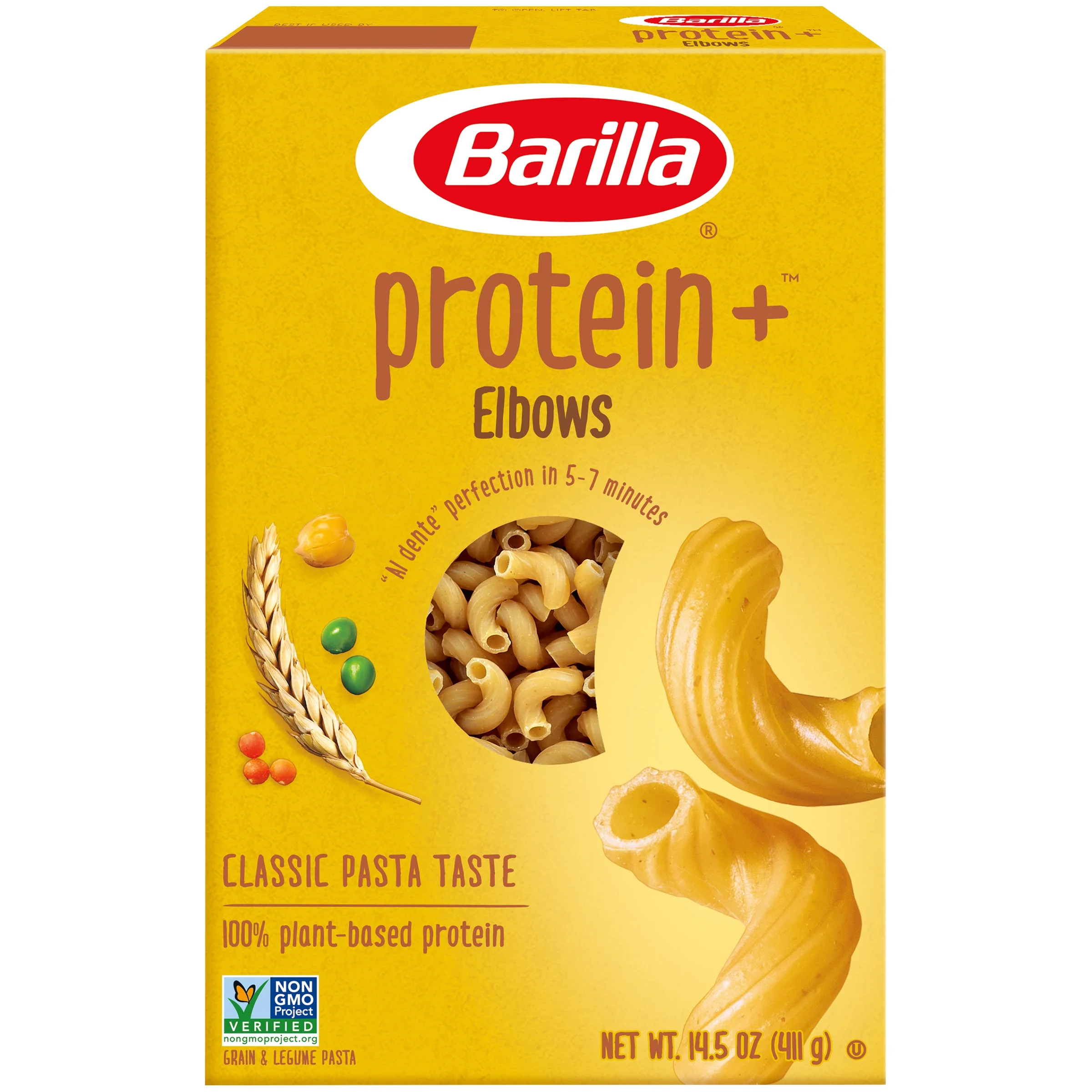 Elbows Plus Barilla USA 14.5 Ounce Size - 12 Per Case.