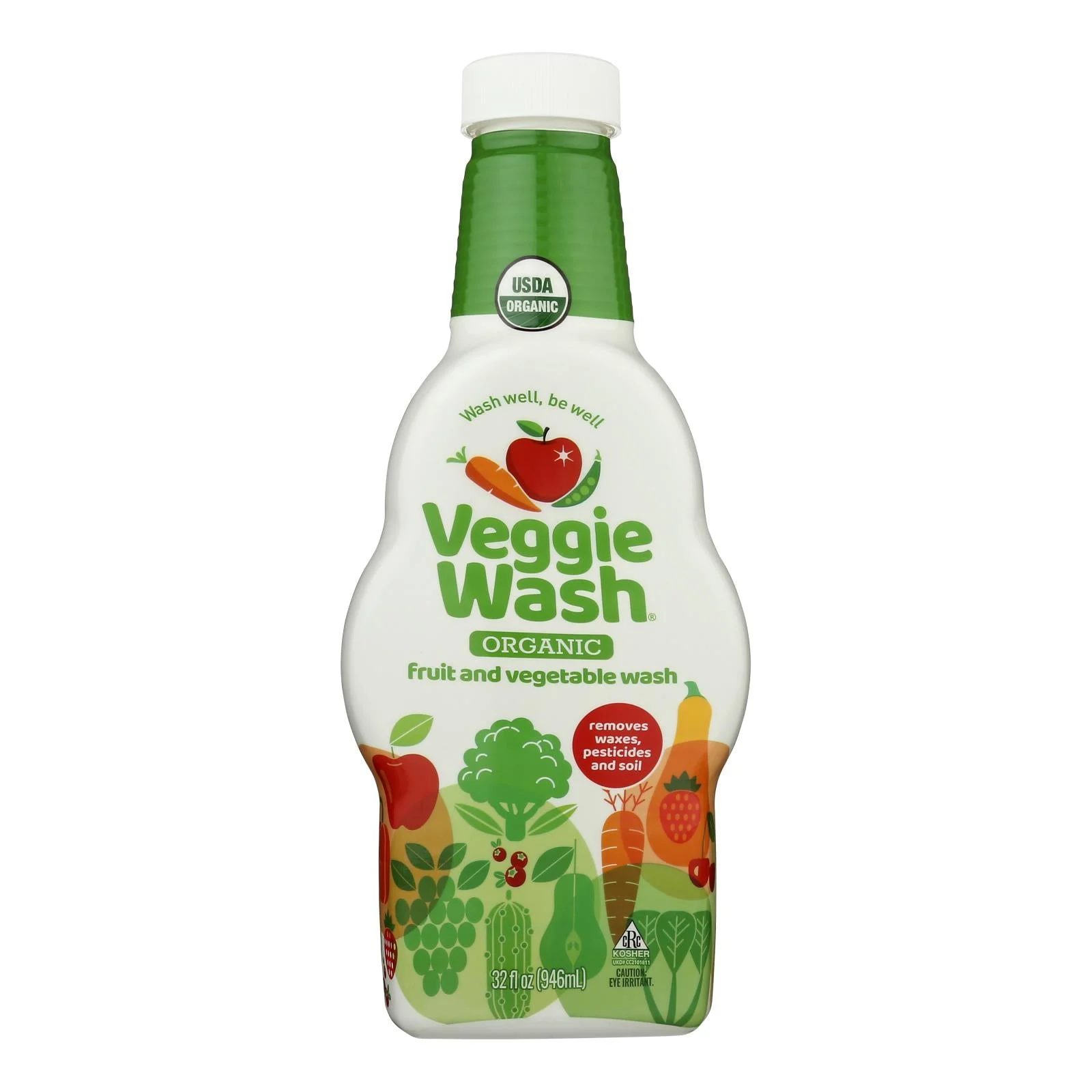Citrus Magic Veggie Wash - Organic - Soaking Size Bottle - 32 Ounce
