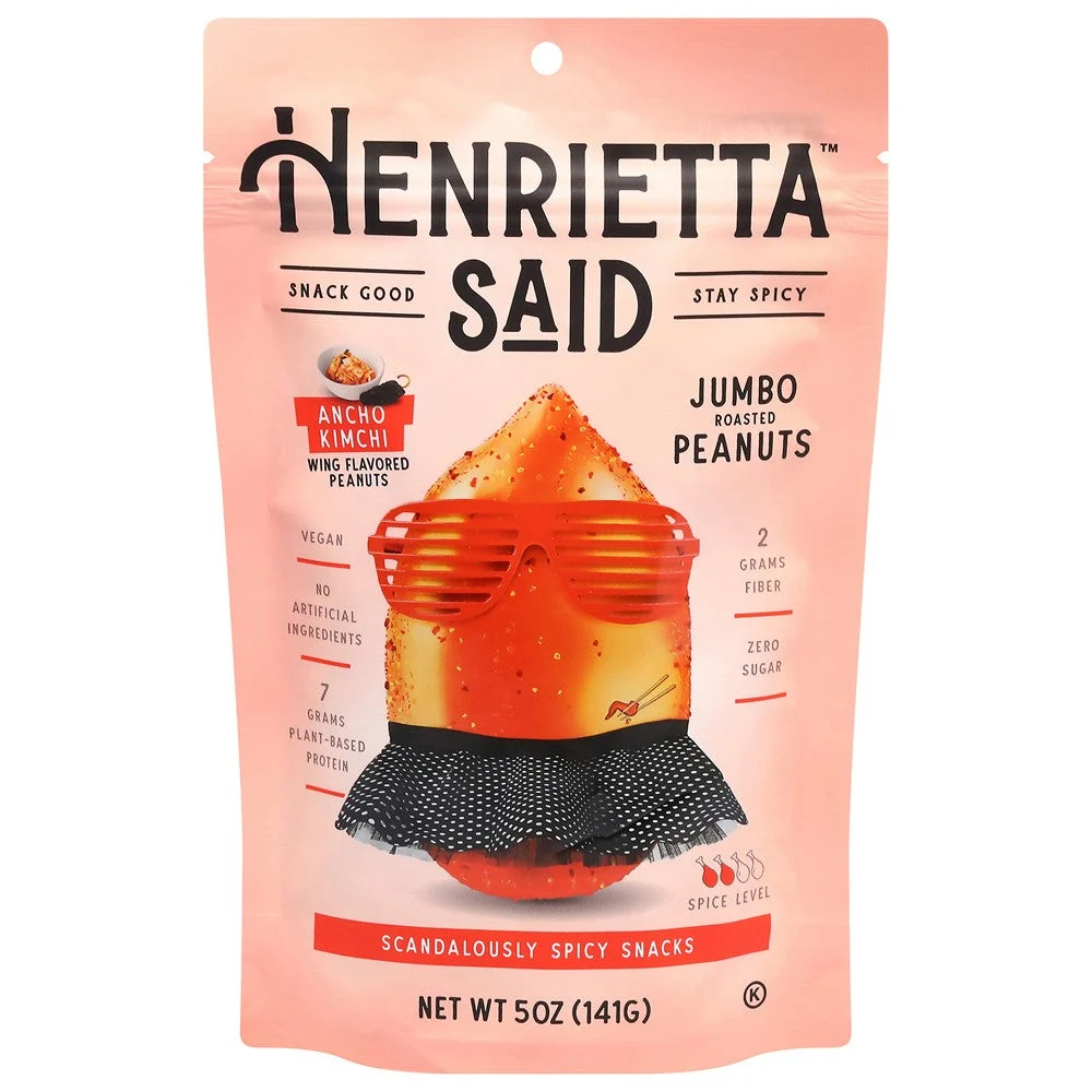 Henrietta Said - Peanuts Ancho Kimchi - Case of 12-5 OZ