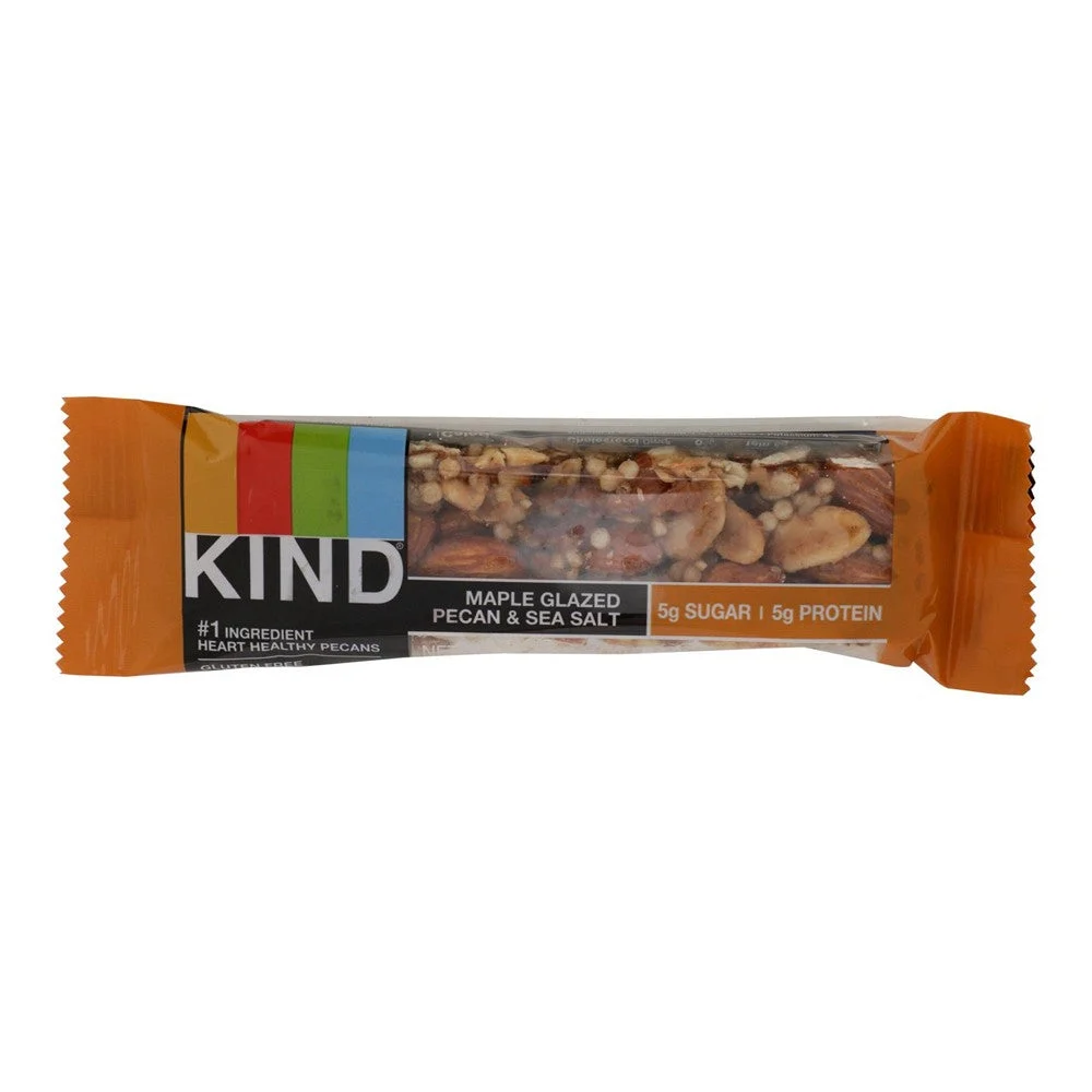 Kind - Bar Maple Glzd Pcn Seasalt - Case of 12-1.4 OZ