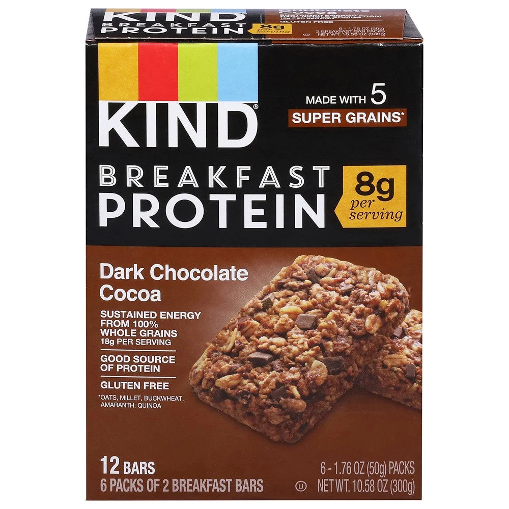 Kind - Bar Protein Dark Chocolate Cocoa - Case of 5-6/1.76 Z
