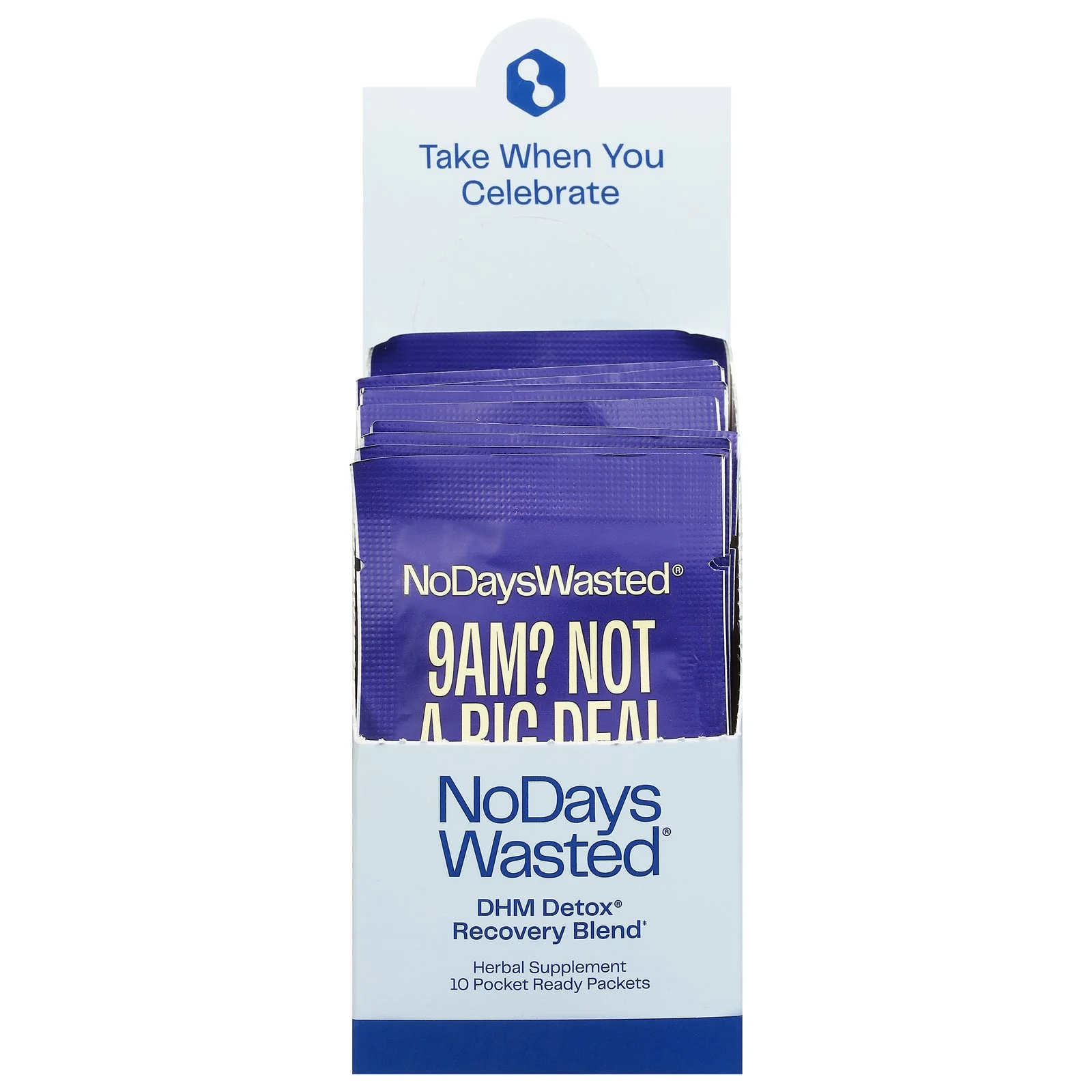 No Days Wasted - Dhm Detox Recovery 10 Pack - 1 Each-10 CT