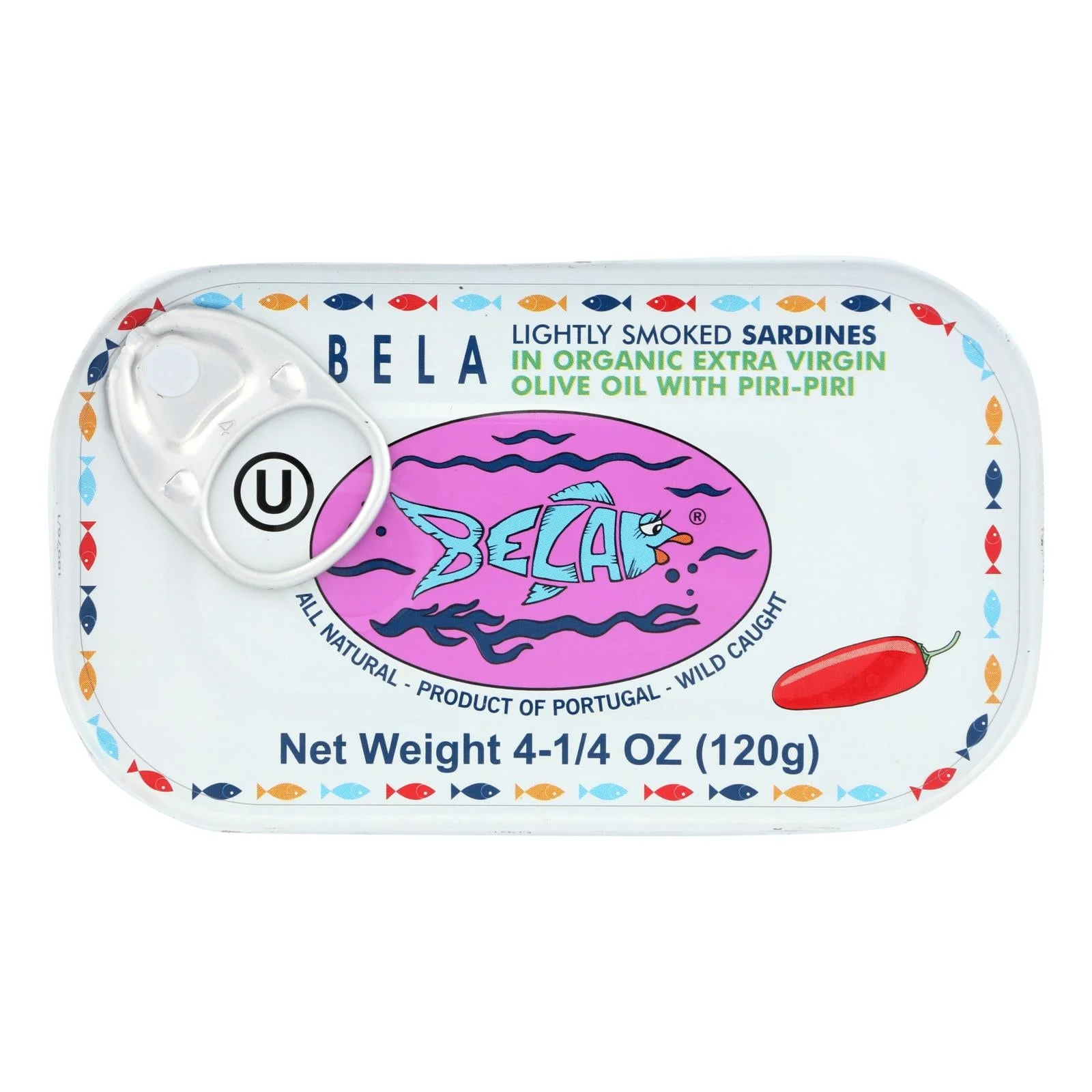 Bela-olhao Sardines - Sardines Piri Piri Smoke - Case of 12-4.23 Ounce