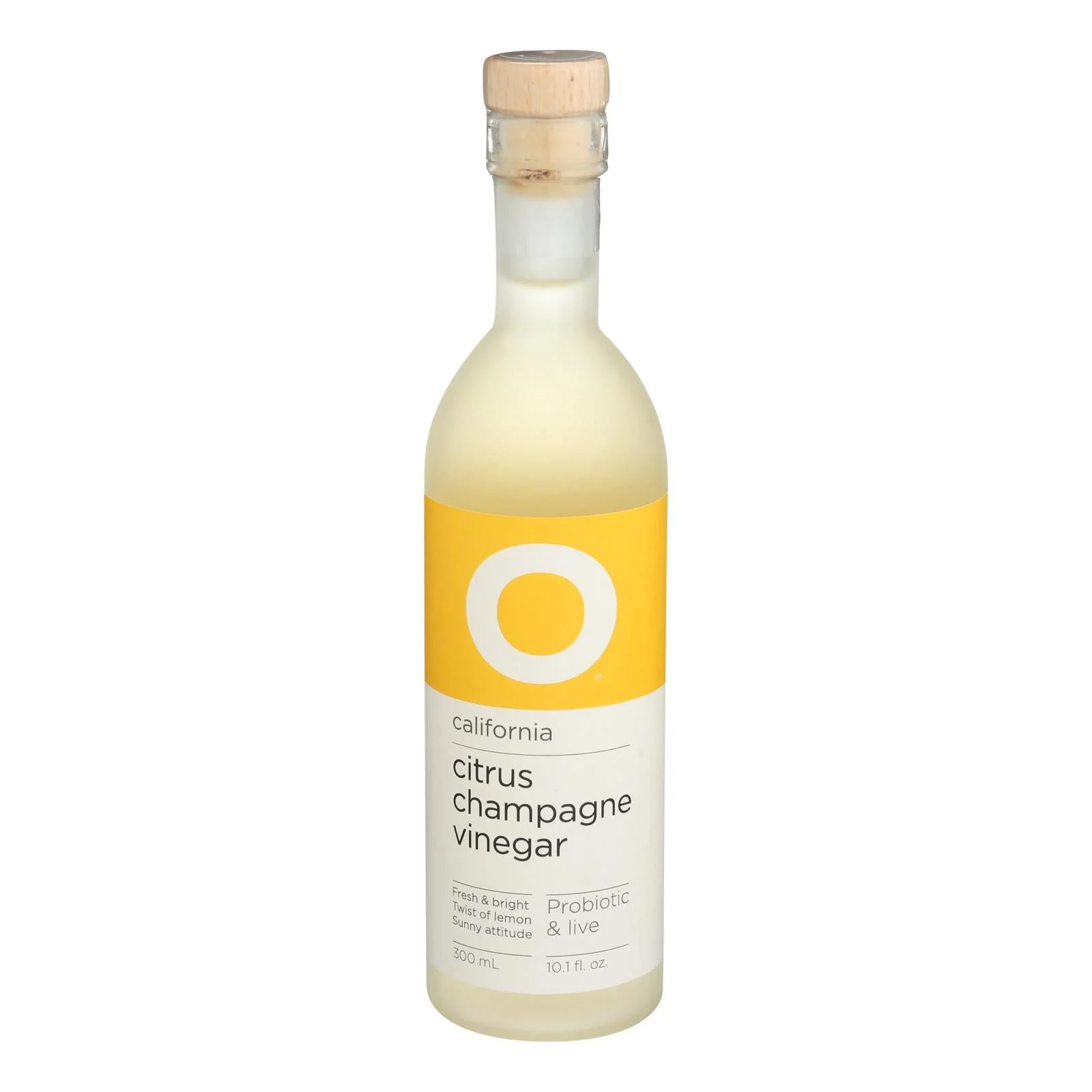 O Olive Oil Citrus Champagne Vinegar - Case of 6 - 10.1 Fluid Ounce