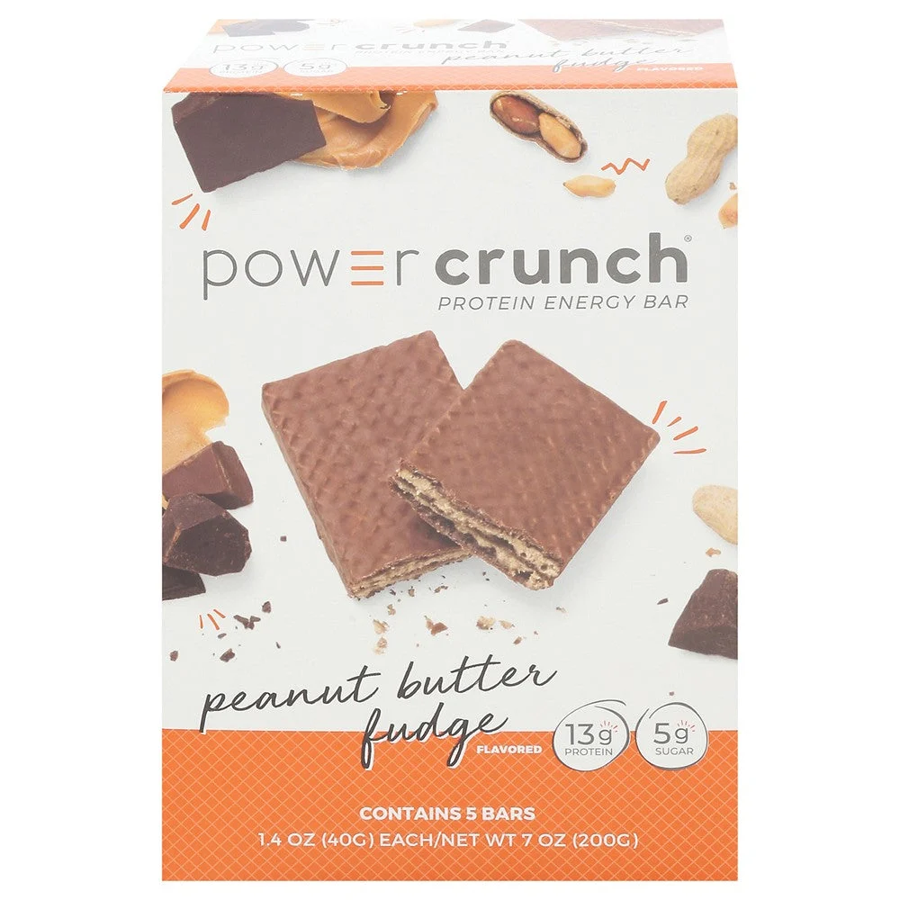 Power Crunch - Protein Br Pb Fudge 5 Ct - Case of 6-5/1.4 OZ