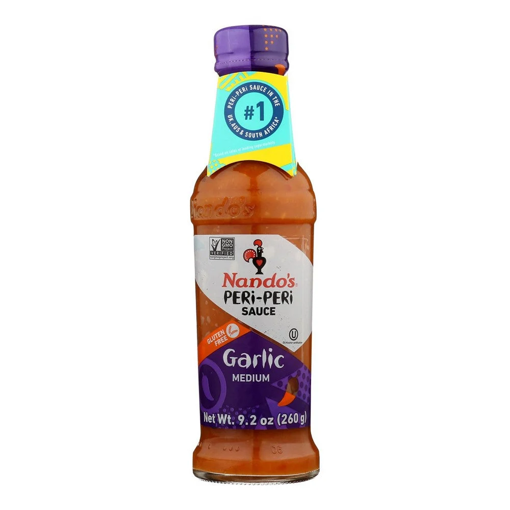 Nando's Peri-Peri Garlic Sauce - Case of 6 - 9.1 OZ