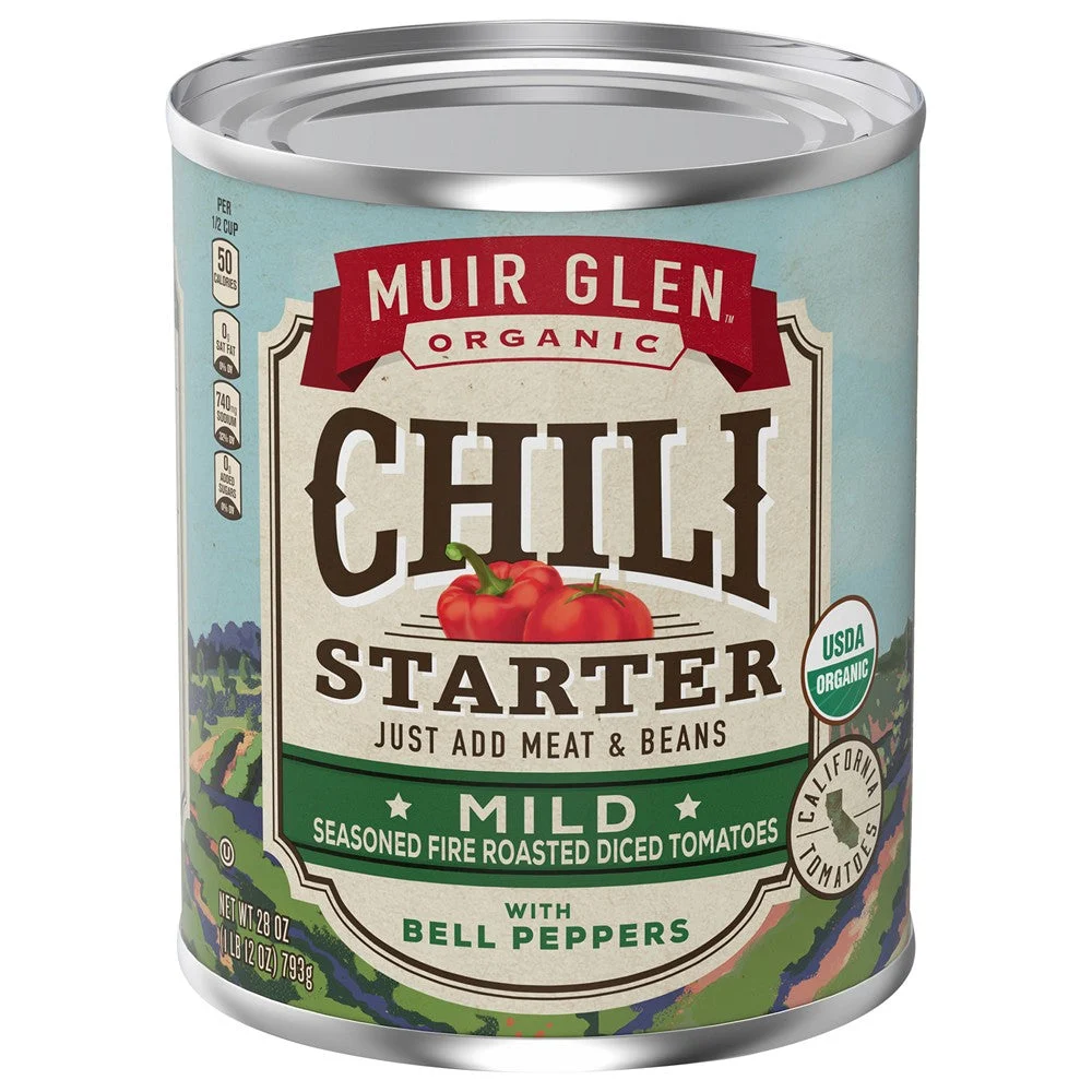 Muir Glen - Chli Strt Organic Mld Rst Tom - Case of 12-28 OZ
