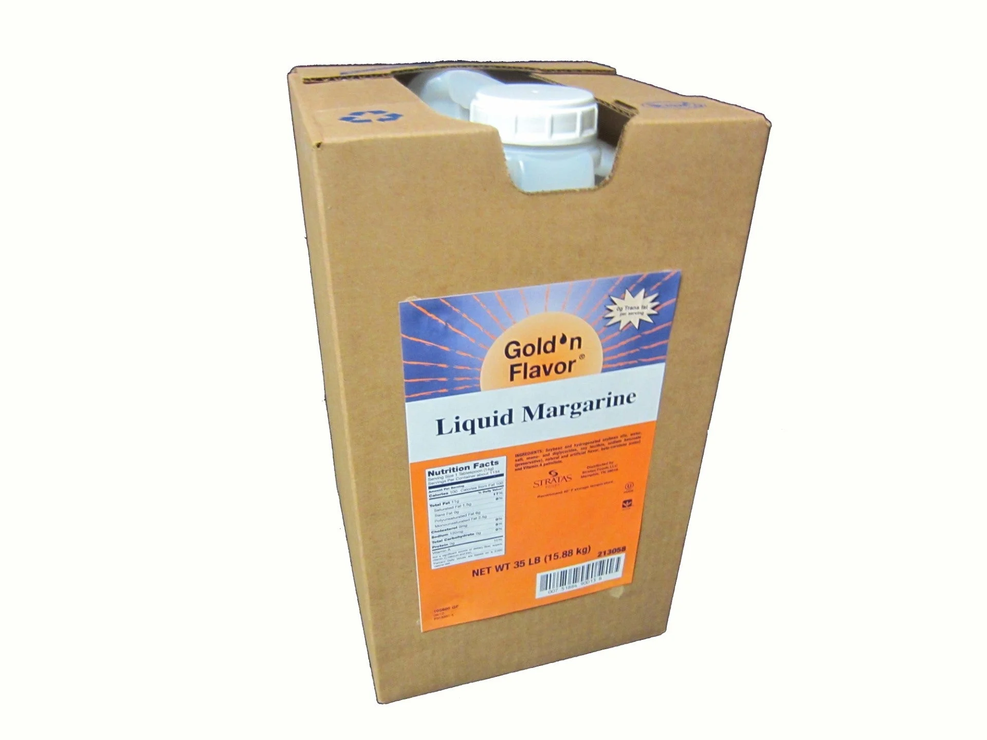 Gold'n Flavor Liquid Margarine 35 Pound Each - 1 Per Case.