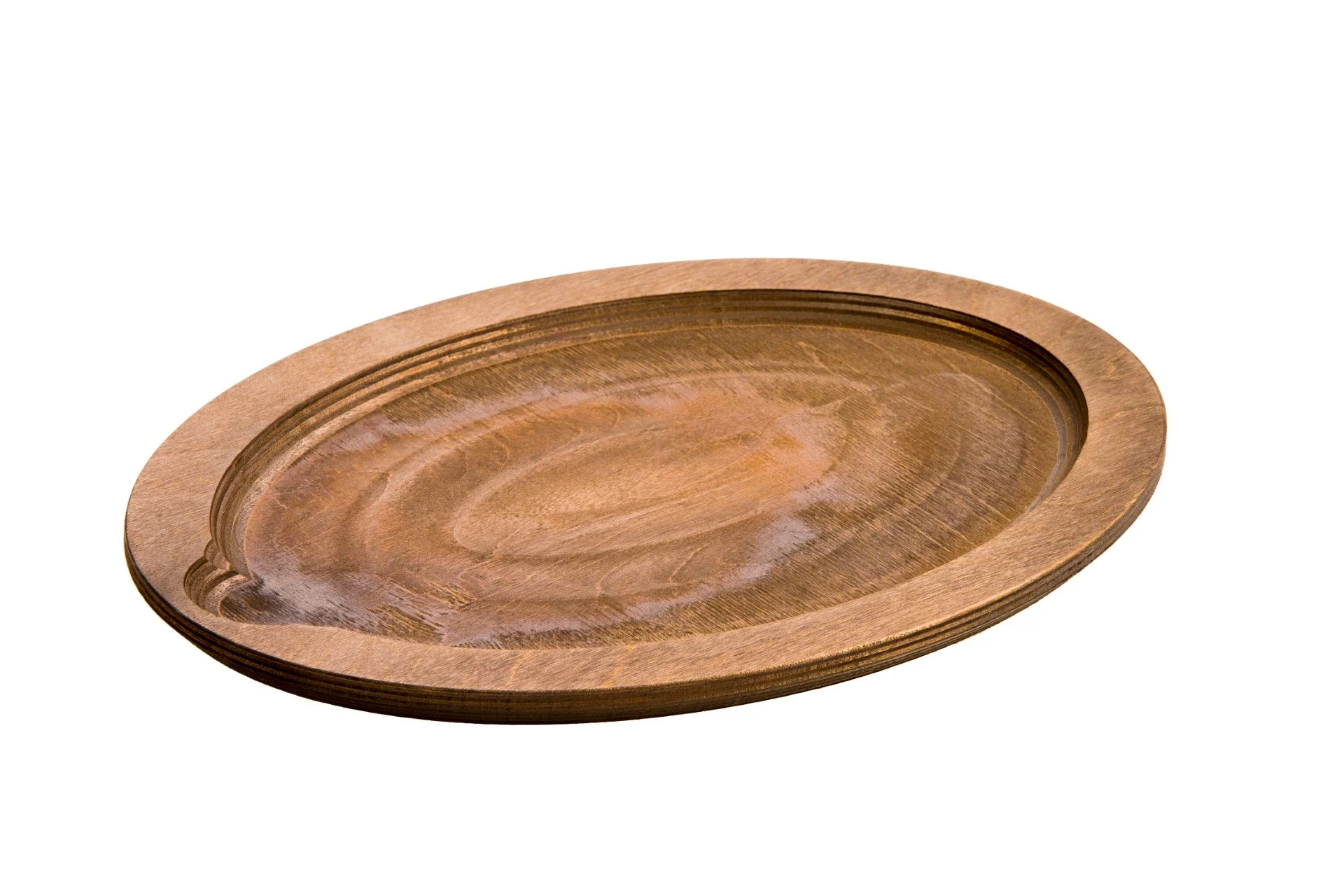 Lodge Jumbo Oval Walnut Stain Underliner 1 - 6 Ea