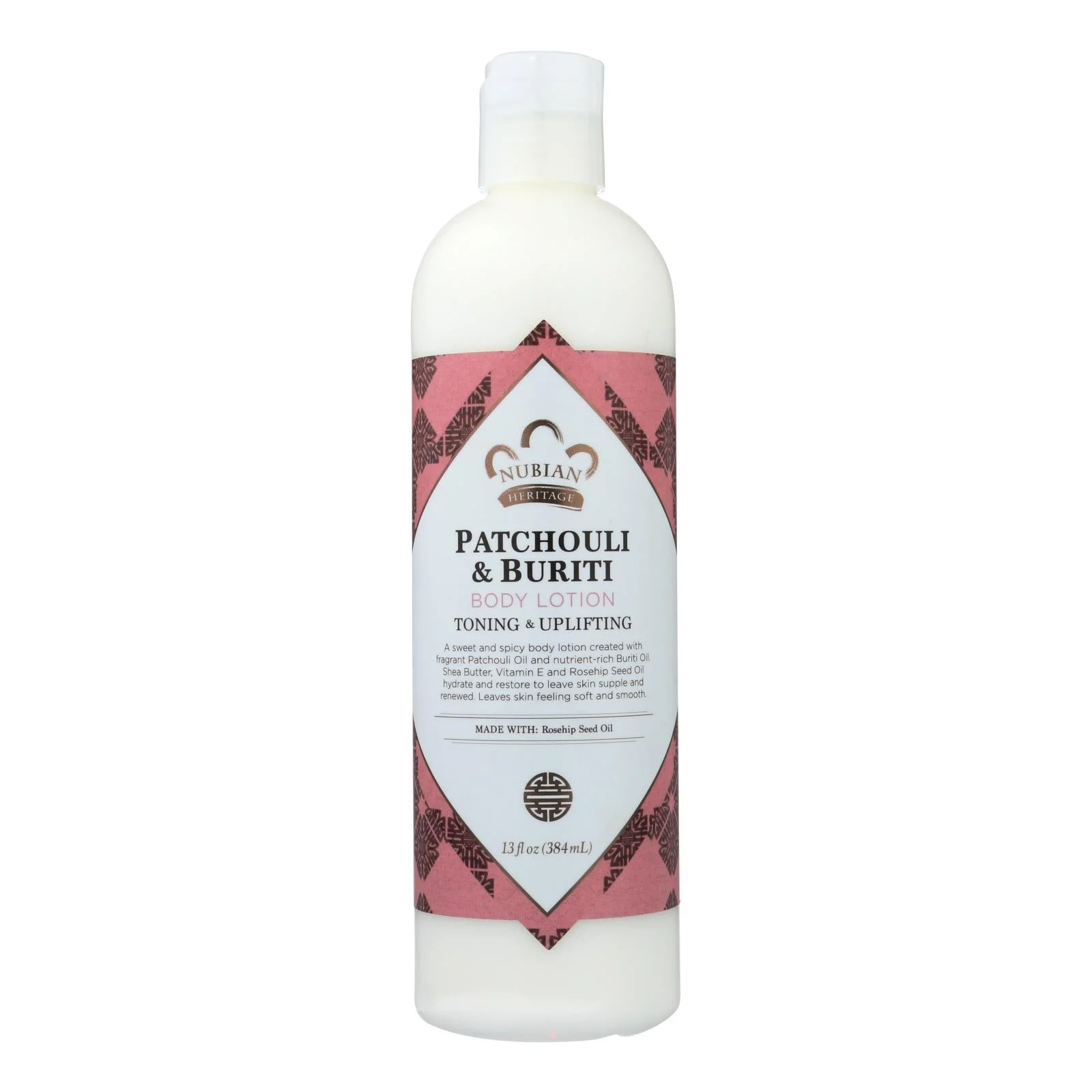 Nubian Heritage Nho Patchouli Lotion, Patchouli & Buriti - 1 Each - 13 Fluid Ounce