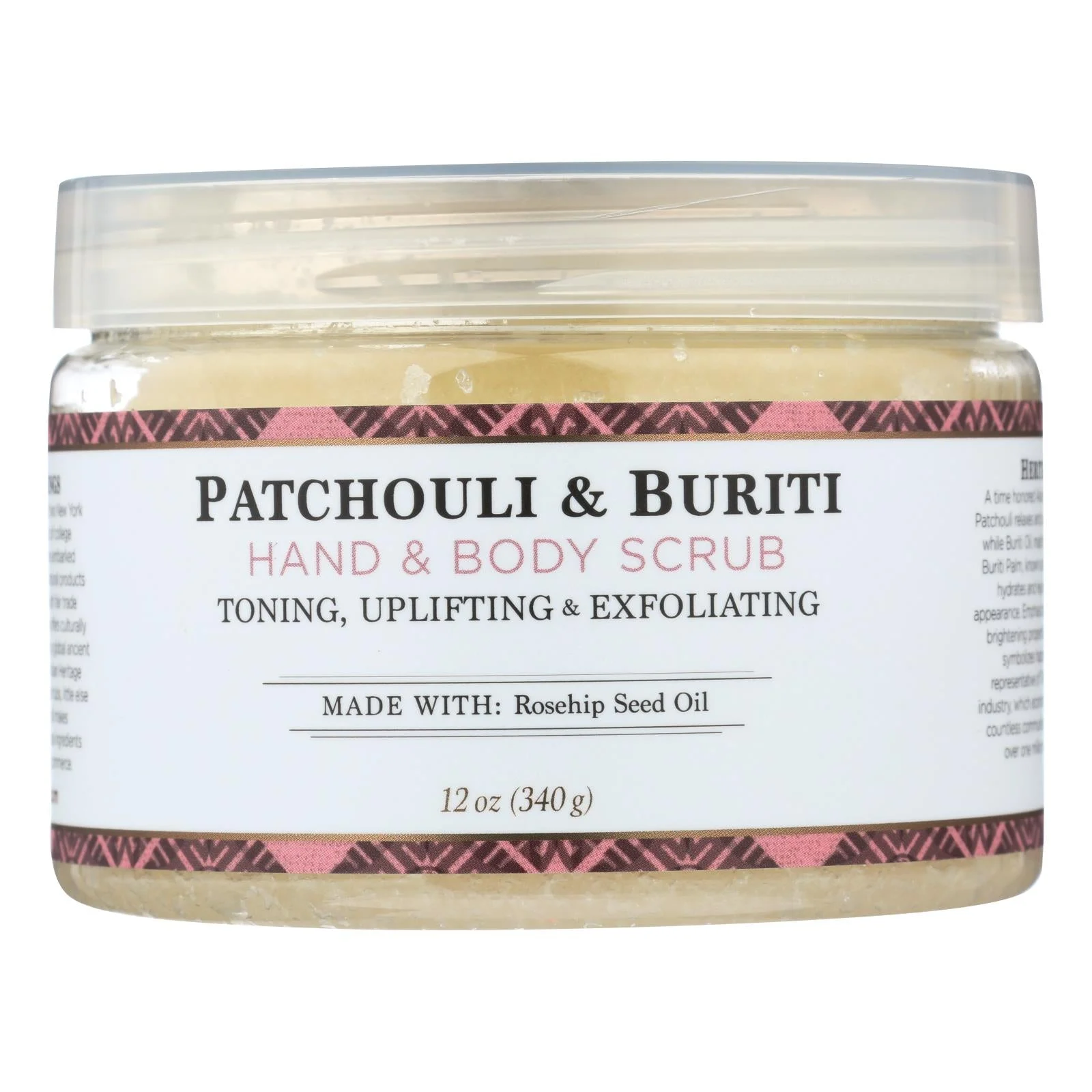 Nubian Heritage - Hand&bdy Scrub Patch&buri - 1 Each - 12 Ounce