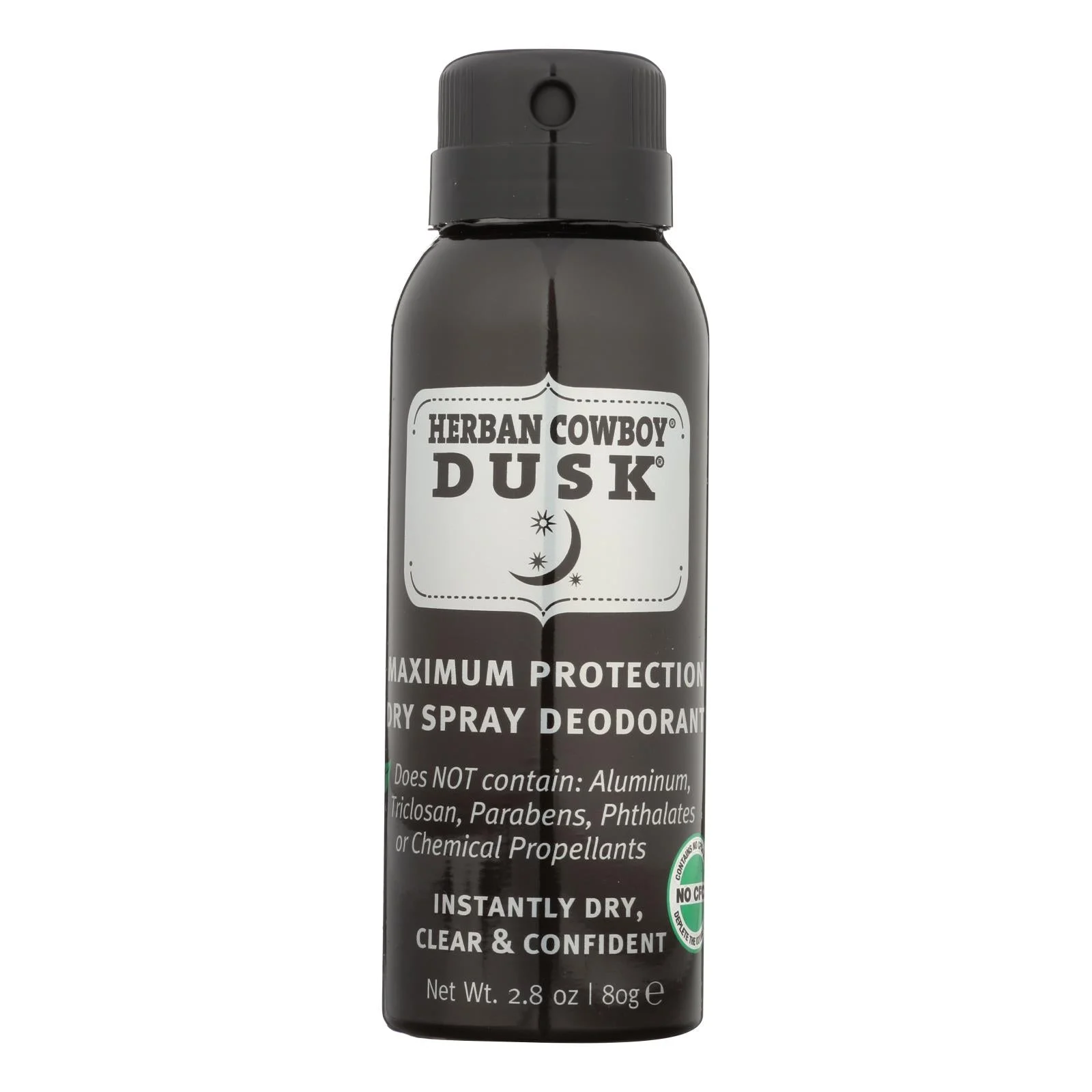 Herban Cowboy Deodorant, Dry Spray Dusk - 1 Each - 2.8 Ounce