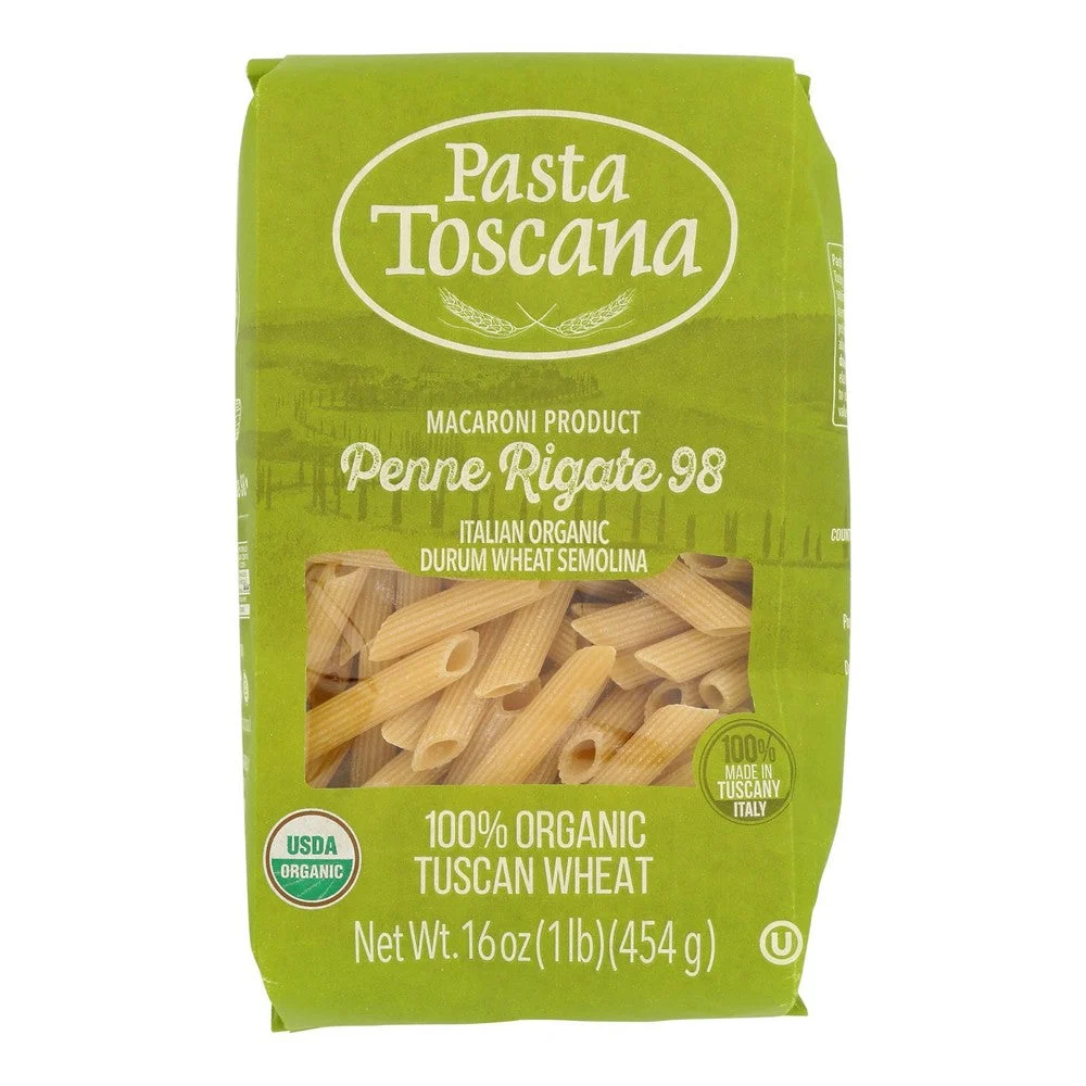Pasta Toscana - Pasta Penne Rigate - Case of 12-1 LB
