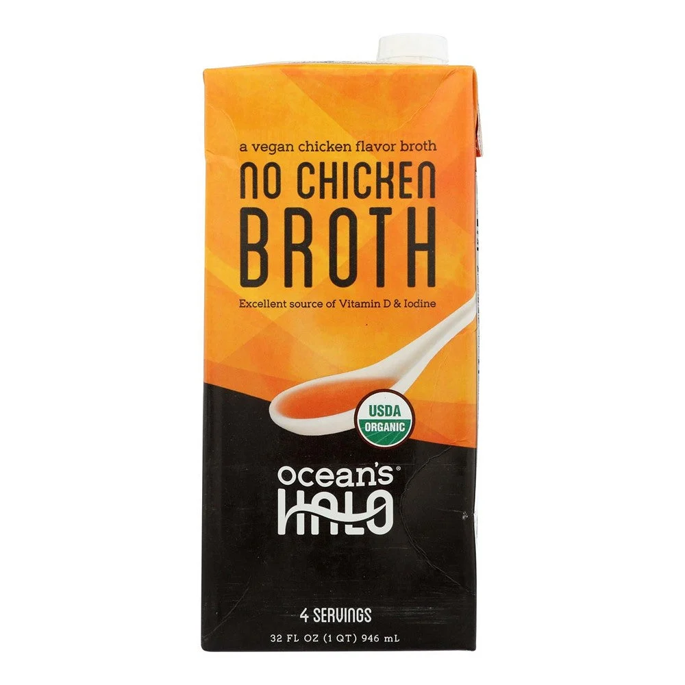 Ocean's Halo - Broth Organic No Chicken - Case of 6-32 FZ
