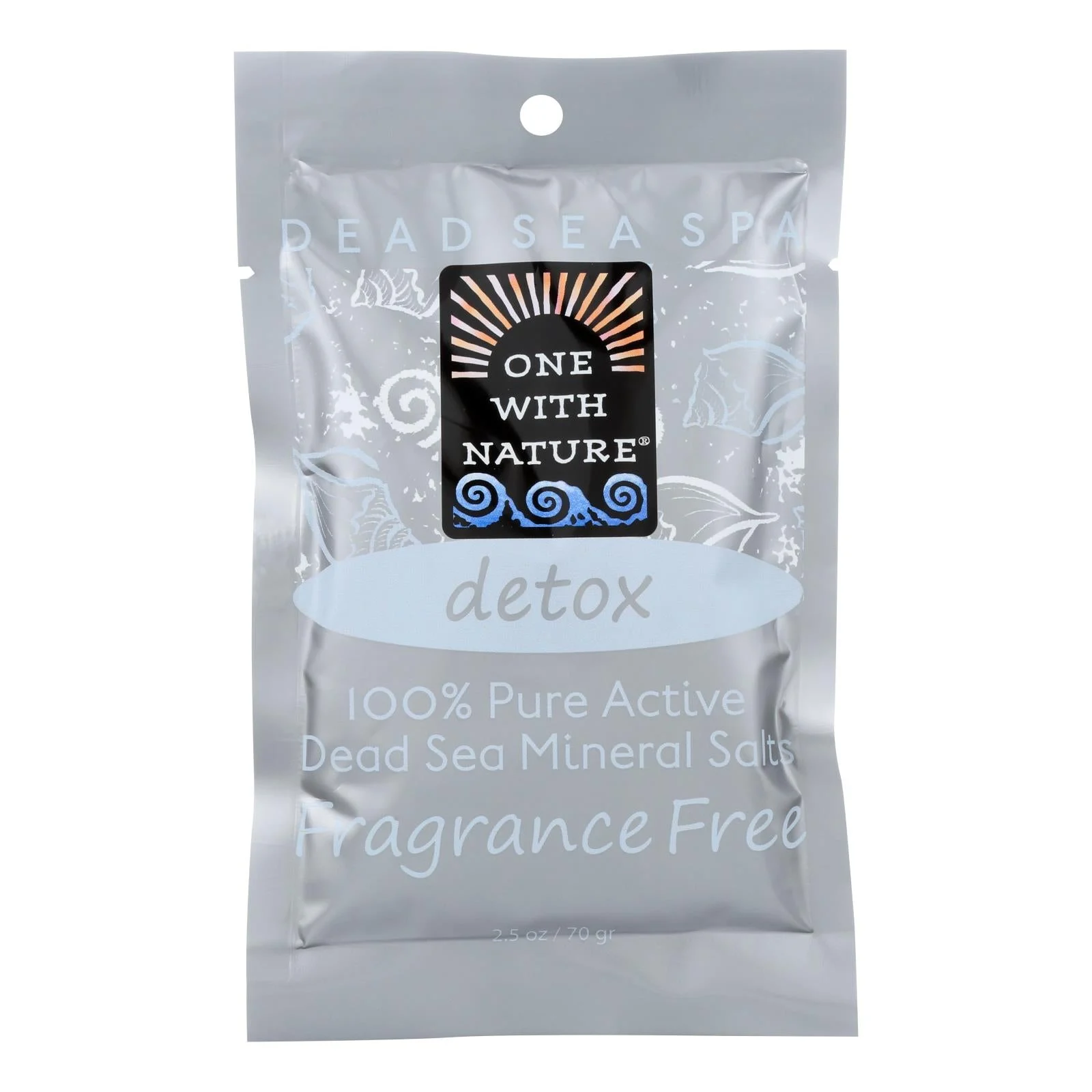 One With Nature Dead Sea Mineral - Salt Bath - Case of 6 - 2.5 Ounce.