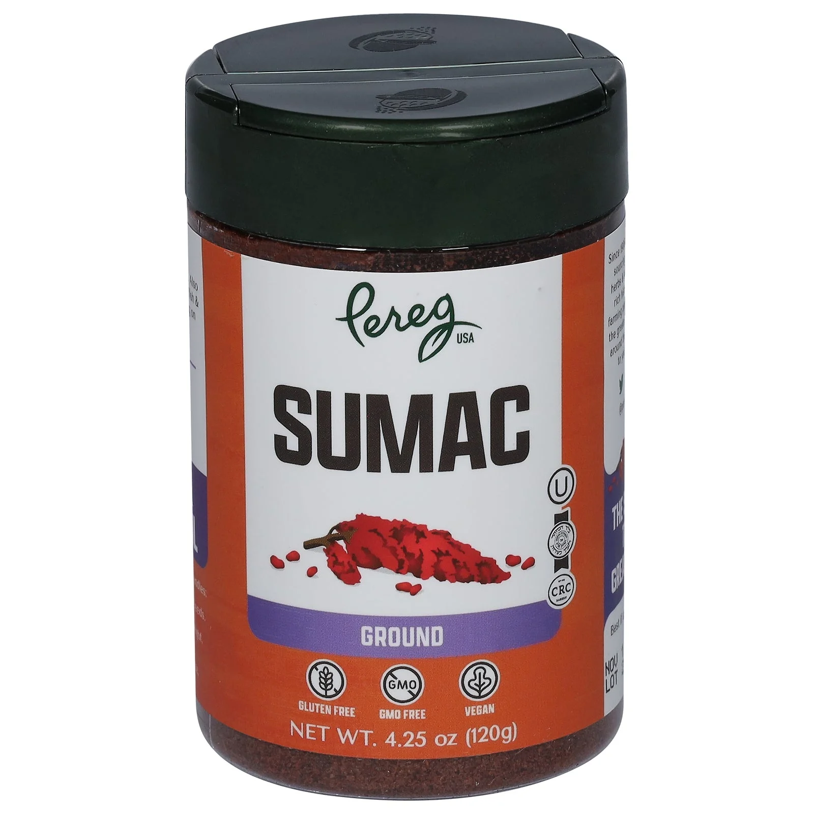 Pereg - Ground Spices Sumac - Case of 6-4.25 OZ