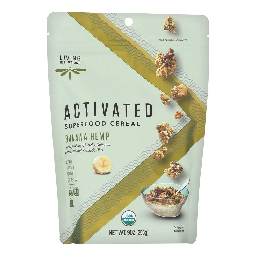 Living Intentions Activated Superfood Cereal - Case of 6 - 9 OZ
