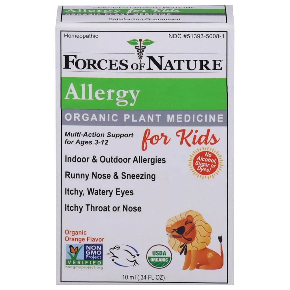 Forces Of Nature - Allergy Organic For Kids - EA of 1-10 ML