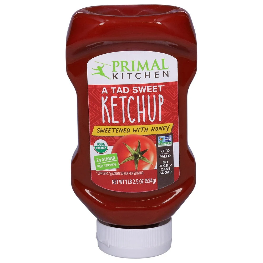 Primal Kitchen - Ketchup Organic A Tad Sweet - Case of 6-18.5 FZ
