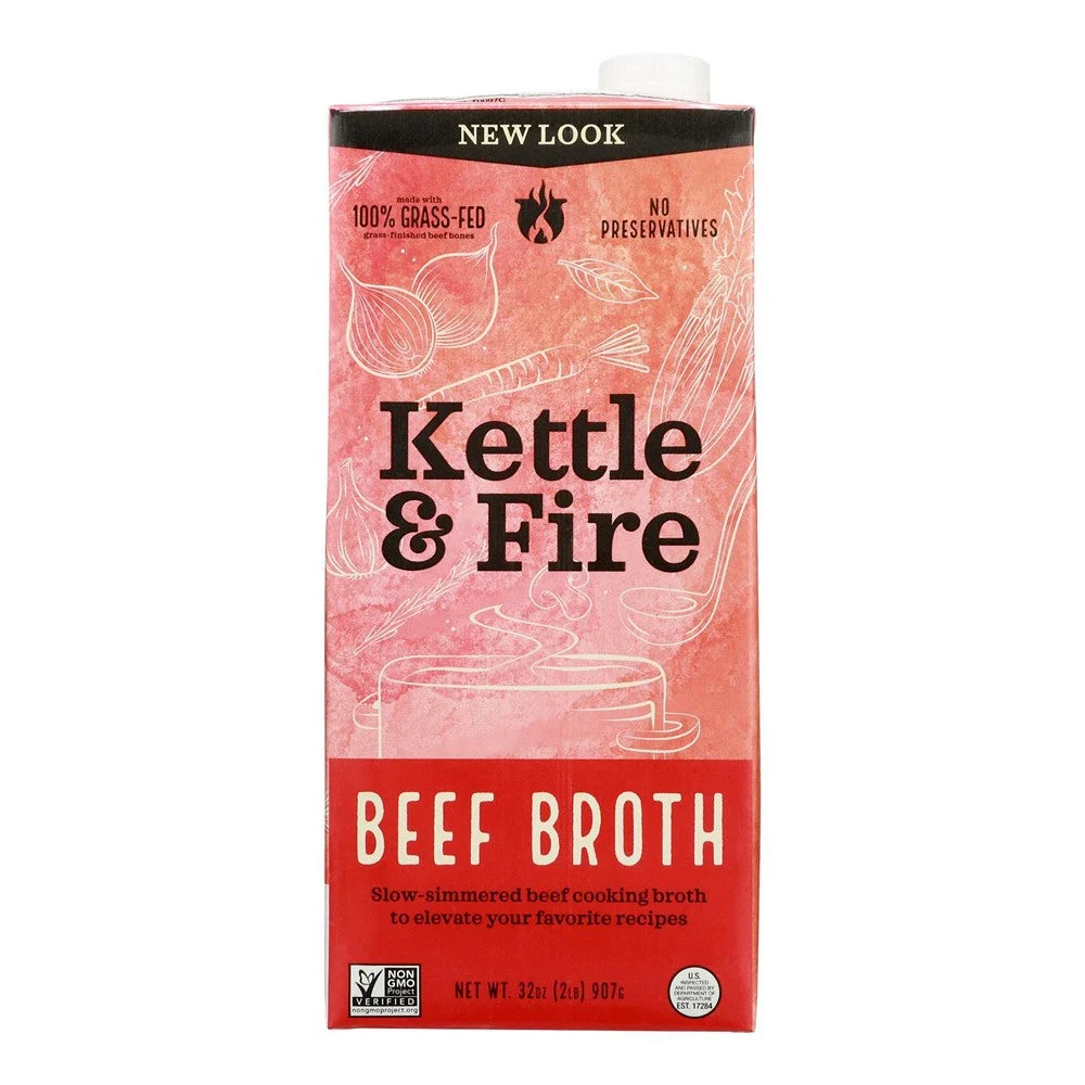 Kettle And Fire - Broth Beef - Case of 8-32 OZ