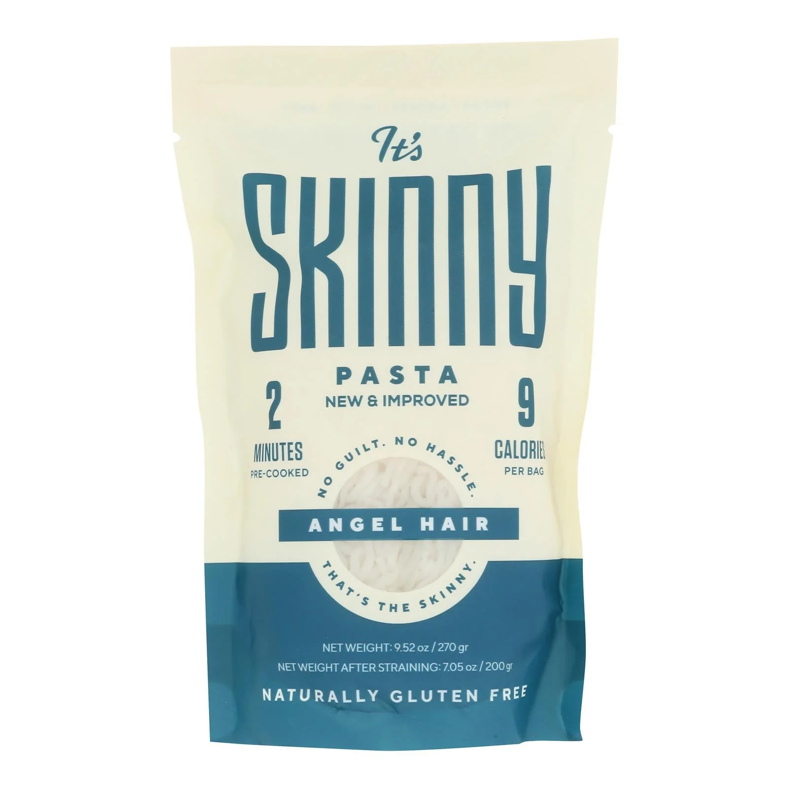 It's Skinny Pasta - Konjac Psta Angl Har Shpe - Case of 6-9.52 OZ