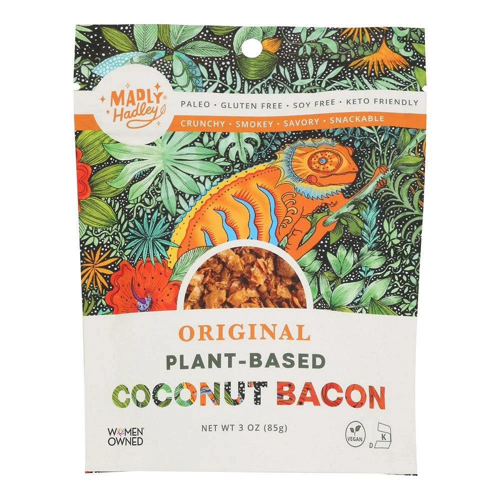 Madly Hadley - Coconut Bacon Organic Originl - Case of 6-3 OZ