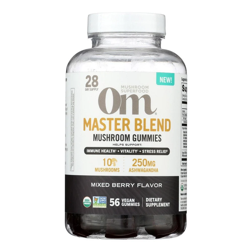 Om - Gummy Organic Mstr Blnd Mshrm - EA of 1-56 CT