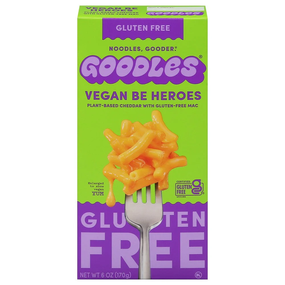 Goodles - Mac & Chs Gf Vgn Be Heros - Case of 12-6 OZ