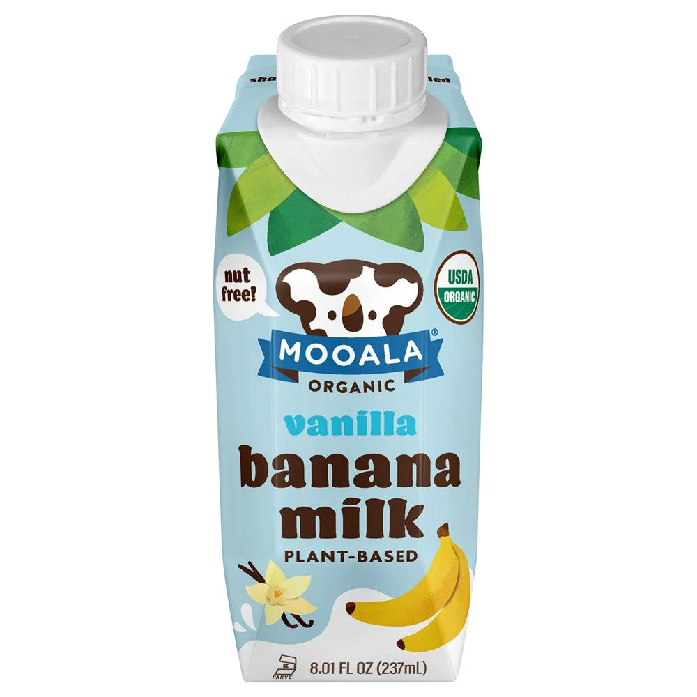 Mooala - Banana Milk Organic Vanilla - Case of 12-8.01 FZ