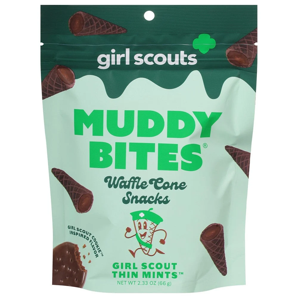 Muddy Bites - Muddy Bite Grlsct Thn Mint - Case of 12-2.33 OZ
