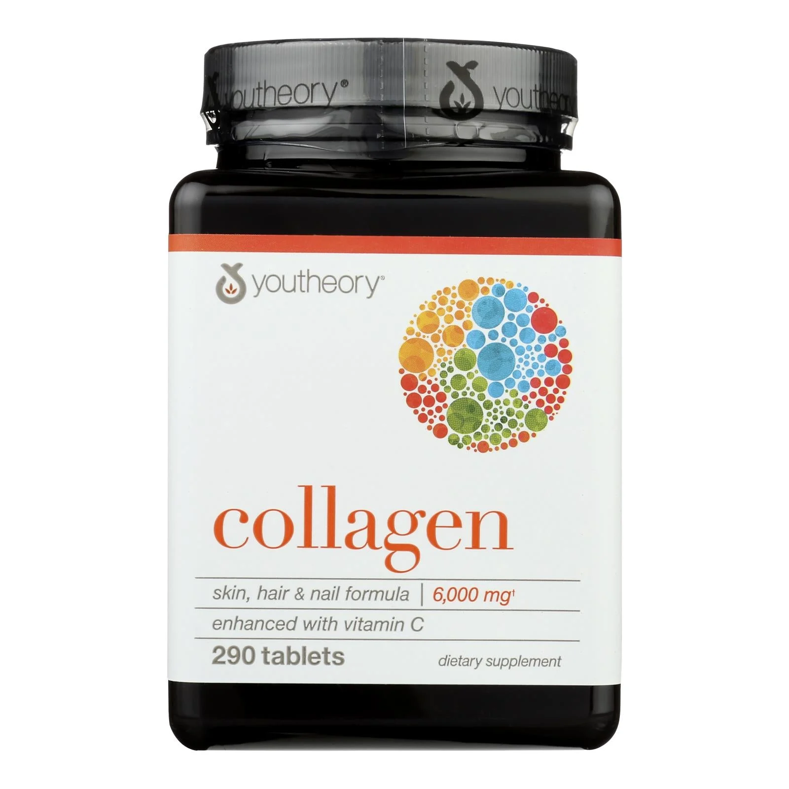 Youtheory Collagen - Type 1 and 2 and 3 - 290 Tablets