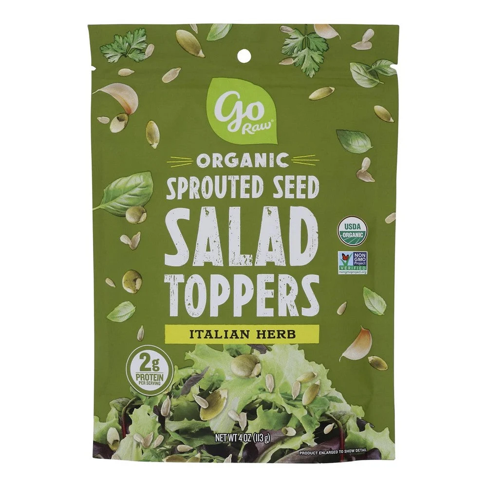 Go Raw - Sld Tpr Organic Itl Hrb Sprtd - Case of 6-4 OZ