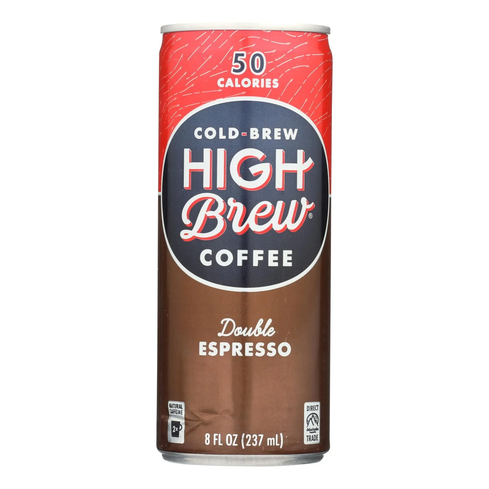 High Brew Coffee Coffee - Ready to Drink - Double Espresso - 8 Ounce - case of 12