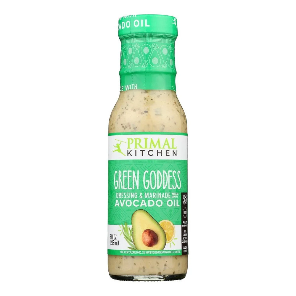 Primal Kitchen Dressing & Marinade Green Goddess - Case of 6 - 8 FZ