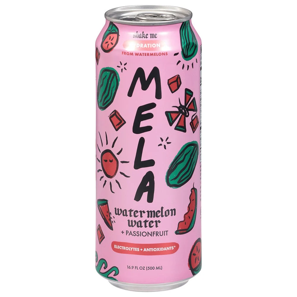 Mela Water - Wtrmln Water Passionfrt - Case of 12-16.9 FZ