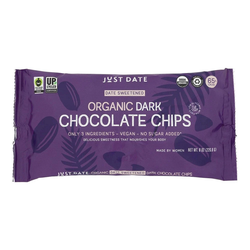 Just Date Syrup - Date Swtnd Organic Dark Cchip - Case of 6-7 OZ