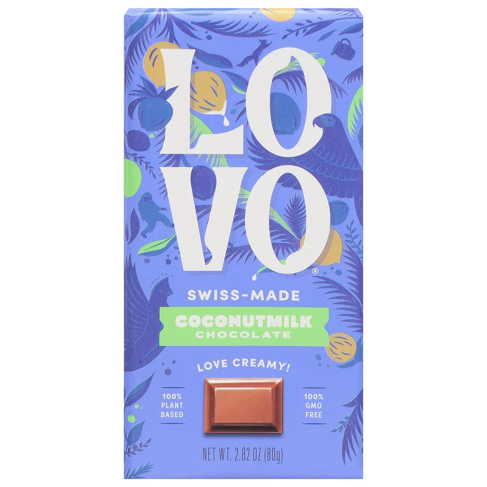 Lovo - Chocolate Bar Cnut Mlk Plntbsd - Case of 12-2.82 OZ