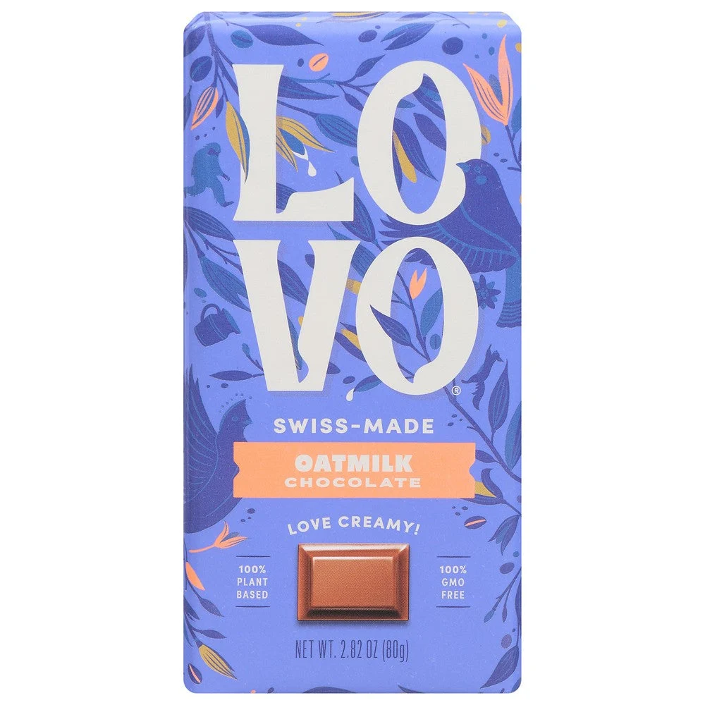 Lovo - Chocolate Bar Oat Mlk Plnt Bsd - Case of 12-2.82 OZ