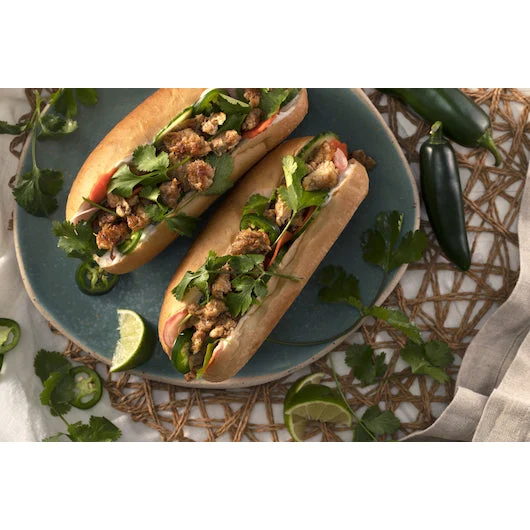 Hungry Planet Vegan Ground Pork Chub, 5 Pounds - 4 per case