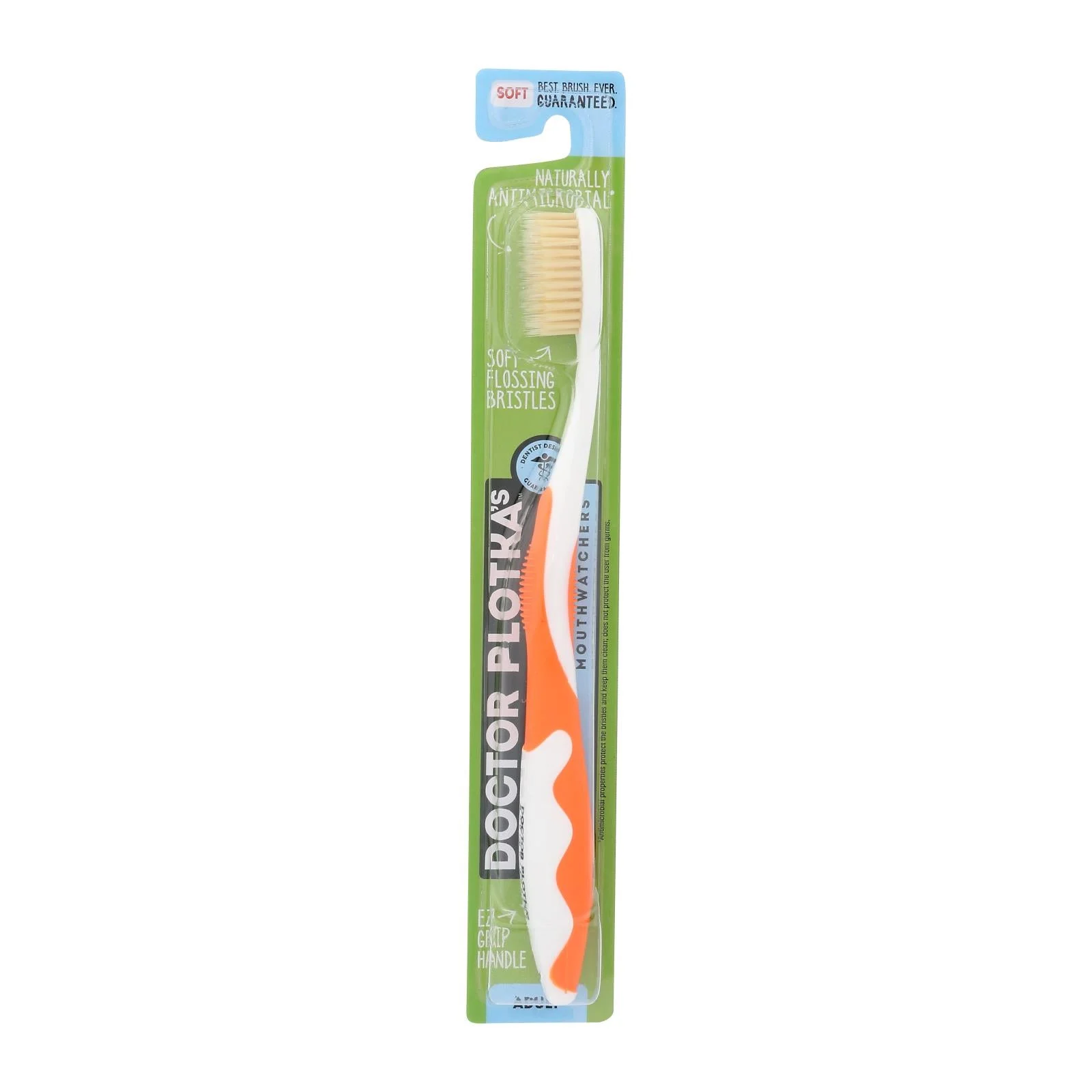 Mouth Watchers A/B Adult Orange Toothbrush - 1 Each - Count