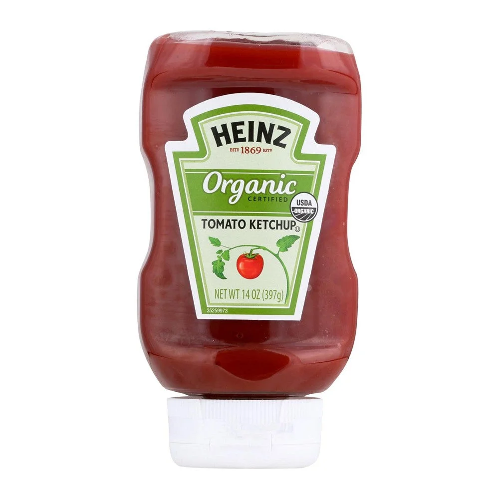 Heinz Organic Tomato Ketchup - Organic - Case of 6 - 14 oz.