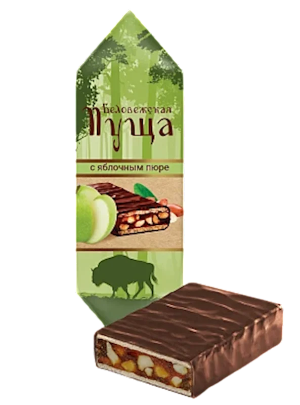KOMMUNARKA Belovezhskaya Pusha Chocolate Candy with Apple Pure 6.6lbs